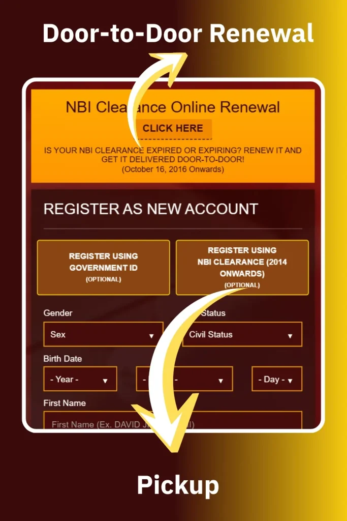 NBI Clearance Renewal Online 2 NBI Clearance Renewal